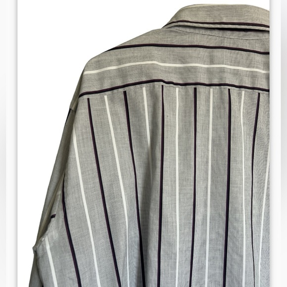 Christian Dior Monsieur Button Down Striped Shirt - Picture 9 of 12